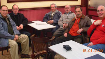 2009 Tertulia filatélica, Café Moderno 2009 Tertulia filatélica, Café Moderno